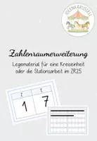 Vorschau - Aufgabenkarten - Zahlenraumerweiterung im ZR25 – Dein vielseitiges Legematerial - Deckblatt