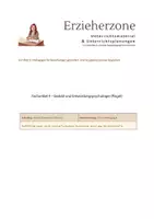 Vorschau - Text - Fachartikel 4 – Geduld und Entwicklungspsychologie (Piaget), Lernfeld 2: Pädagogische Beziehungen gestalten und Gruppenprozesse begleiten - Deckblatt