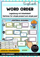 Vorschau - Arbeitsblätter - Materialpaket - Word Order / Sentence Structure - Seite 1