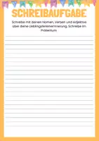 Vorschau - Arbeitsblätter - Ferienbericht - Auftrag nach den Osterferien, Sommerferien, Winterferien - Seite 3
