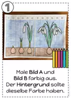 Vorschau - Unterrichtsreihen - Zickzack Bilder - Agamographen Frühling / Frühblüher - Vorlagen & Anleitung - Seite 2