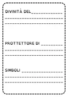 anteprima - Esercizi - Il Mio Lapbook delle Divinità (Template da Compilare) - Pagina 3