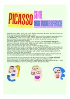 Vorschau - Stundenentwürfe - EINFACH KUNST: PICASSO PORTRAITS – SCHRITT FÜR SCHRITT ANLEITUNG (2 Unterrichtseinheiten, ohne Vorbereitung) - Seite 1