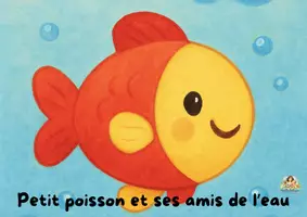 Aperçu - Affichage - Petit poisson et ses amis de l’eau - Page de couverture