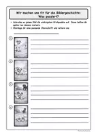 Vorschau - Arbeitsblätter - Bildergeschichte Hunde Klasse 3/4 mit Arbeitsblättern - Seite 3