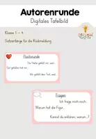 Vorschau - Präsentationen/Tafelbilder - Autorenrunde: Digitales Tafalebild Schreibzeit (Kl. 1-4) nach Beate Leßmann - Deckblatt