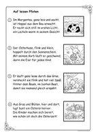 Vorschau - Arbeitsblätter - Gedicht Ostern Klasse 2/3/4 mit Arbeitsblättern - Seite 2
