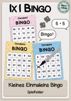 Vorschau - Spiele - Kleines Einmaleins Bingo - Spielfelder - Deckblatt