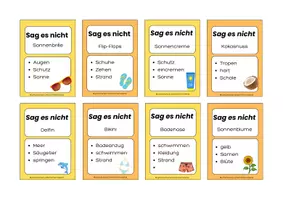 Vorschau - Stationenlernen - Erklärspiel - Sommer - 31 Karten - Seite 3