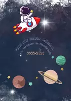 Vorschau - Arbeitsblätter - Abschlusszeitung Grundschulzeit-Astronauten - Deckblatt
