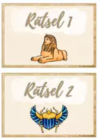 Vorschau - Arbeitsblätter - Das Alte Ägypten | Altes Ägypten | Escape Room | Klasse 3,4 | Sachunterricht - Seite 3