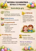 zapowiedź - Wojna ułamkowa – bitwa o pisanki 🥚 | Porównywanie ułamków | Ułamki zwykłe I Gra matematyczna | Wielkanocna matematyka I Klasa 4–5 - obwoluta