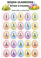 zapowiedź - Wojna ułamkowa – bitwa o pisanki 🥚 | Porównywanie ułamków | Ułamki zwykłe I Gra matematyczna | Wielkanocna matematyka I Klasa 4–5 - strona 3