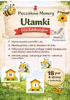 zapowiedź - Pszczółkowe memory 🐝 – ułamki zwykłe i liczby mieszane (zapis słowny i liczbowy) | wycinanka | kl. 4–6 - obwoluta