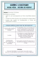 Vorschau - Arbeitsblätter - Social Media Habits - Written Discussion - Seite 1