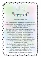 Vorschau - Arbeitsblätter - Buchstabengeschichte U u - Seite 1