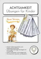 Vorschau - Fördermaterial/Inklusion - Achtsamkeitsübungen für Kinder Grundschule - Selbstständigkeit stärken und Konzentration gezielt fördern - Deckblatt