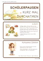 Vorschau - Fördermaterial/Inklusion - Achtsamkeitsübungen für Kinder Grundschule - Selbstständigkeit stärken und Konzentration gezielt fördern - Seite 1