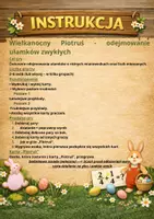 zapowiedź - Wielkanocny Piotruś Gra Matematyczna – odejmowanie ułamków o różnych mianownikach | 2 poziomy | kl. 5-8 - strona 1