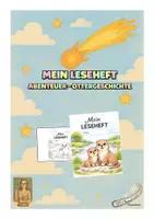 Vorschau - Stationenlernen - Leseheft Otter Abenteuergeschichte Klasse 1-4 - Deckblatt
