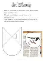 Vorschau - Mal- und Bastelvorlagen - Lesezeichenecke Elster Heimische Vögel - Seite 2