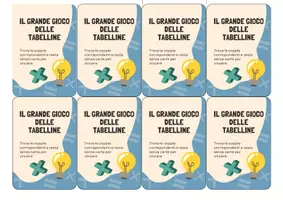 anteprima - Giochi - Il grande gioco delle tabelline - Pagina 1