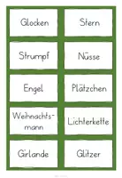 Vorschau - Aufgabenkarten - Weihnachten Wortkarten🎄 - vielseitig einsetzbar - Seite 2
