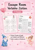 Vorschau - Stationenlernen - Verliebte Zahlen: Escape Room 1.Klasse - Deckblatt