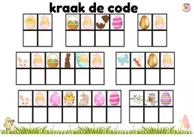 Voorbeeld - Taakkaarten - Pasen - kraak de code - Pagina 3