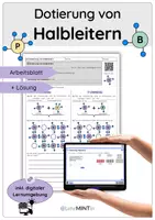 Vorschau - Arbeitsblätter - Dotierung von Halbleitern (Lernumgebung zum Selbstlernen) - Deckblatt