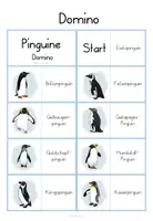 Vorschau - Spiele - Pinguine🐧 Domino - spielerisch lernen - Seite 1