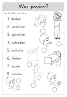 Vorschau - Arbeitsblätter - Erste Wörter lernen - Arbeitsblätter Grundwortschatz 1 - Seite 1