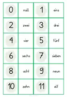Vorschau - Spiele - Paare finden Schulzimmer/Zahlen/Farben - Grundwortschatz - Seite 1