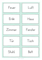 Vorschau - Aufgabenkarten - Häufigste Wörter Nomen - Seite 3