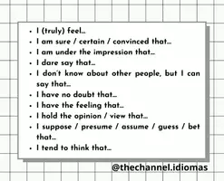 anteprima - Schede informative - EXPRESSING OPINIONS – Useful Phrases - Pagina 3