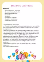 Vorschau - Mal- und Bastelvorlagen - Sorbische Ostereiermalerei. Bossiertechnik - Seite 1