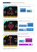 Vorschau - Arbeitsblätter - BBC Micro:Bit - Level 1 ( Einstieg) - Seite 2