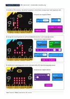 Vorschau - Arbeitsblätter - BBC Micro:Bit - Level 1 ( Einstieg) - Seite 3