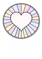Vorschau - Mal- und Bastelvorlagen - Herzmandalas Kreatives Gestalten für Muttertag & Vatertag und besondere Anlässe - Seite 1