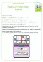Vorschau - Fördermaterial/Inklusion - Klettmappe 9 (einreihig) - ZR 10 Rechenoperation legen / Addition - Seite 2
