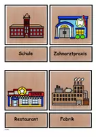 Vorschau - Spiele - Bild-Wortzuordnung Gebäude einer Stadt - Seite 3