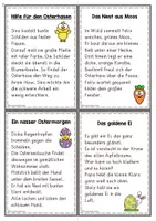 Vorschau - Fördermaterial/Inklusion - 20 Ostergeschichten, Lautlesekartei mit Fragen zum Leseverständnis, Vorlesekartei, Deutsch Klasse 2 & 3 - Seite 3