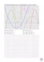 Vorschau - Arbeitsblätter - Quadratische Funktionen: Allgemeine quadratische Funktionen f(x) = ax² + px + q inkl. Umwandeln - Seite 3