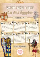 Vorschau - Text - Das Alte Ägypten | Altes Ägypten | Wer bin ich? | Rätsel | Klasse 3,4 | Sachunterricht - Deckblatt