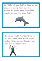 Vorschau - Aufgabenkarten - Satzgrenzen erkennen und Punkte setzen - zweifach differenziert🇨🇭 - Seite 3