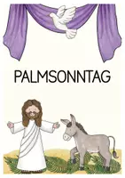 Aperçu - Présentation / Support pour le tableau - Pâques en allemand I Deutsch Religion I Ostern Karwoche matériel visuel - Page 3