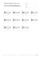 Vorschau - Arbeitsblätter - Notennamen schreiben | Arbeitsblätter Musiknoten lernen - Seite 3