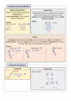 Vorschau - Arbeitsblätter - Mathematik 6: Überblick zum Rechnen mit rationalen Zahlen - Seite 3