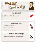 Vorschau - Spiele - Ich bin Wassily Kandinsky – Sprechfächer für den Kunstunterricht - Seite 3