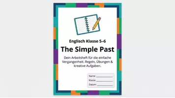 Vorschau - Arbeitsblätter - Simple past - Englisch-Unterricht. Arbeitsblätter Zeitformen. - Seite 1